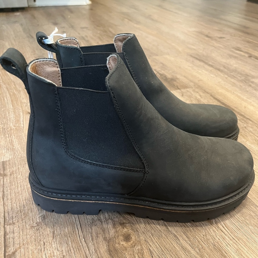 Birkenstock Black Chelsea Ankle Boots